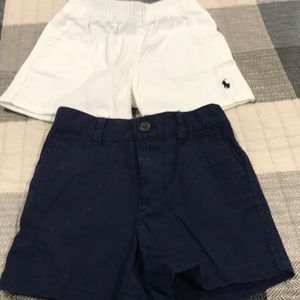 Two pair of Ralph Lauren shorts Ladt week to buy